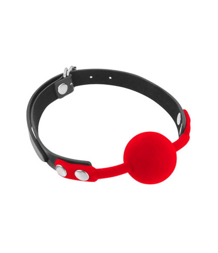 Baillon à boule rouge silicone - CC5700630030